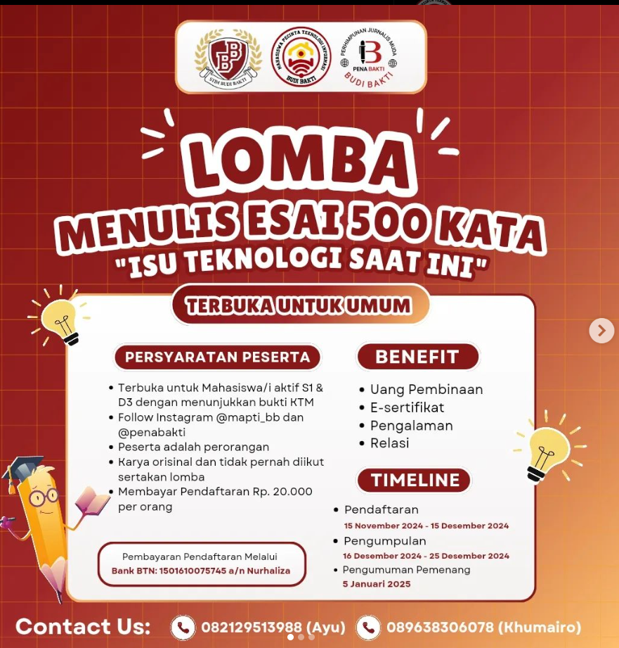 Lomba Menulis Esai