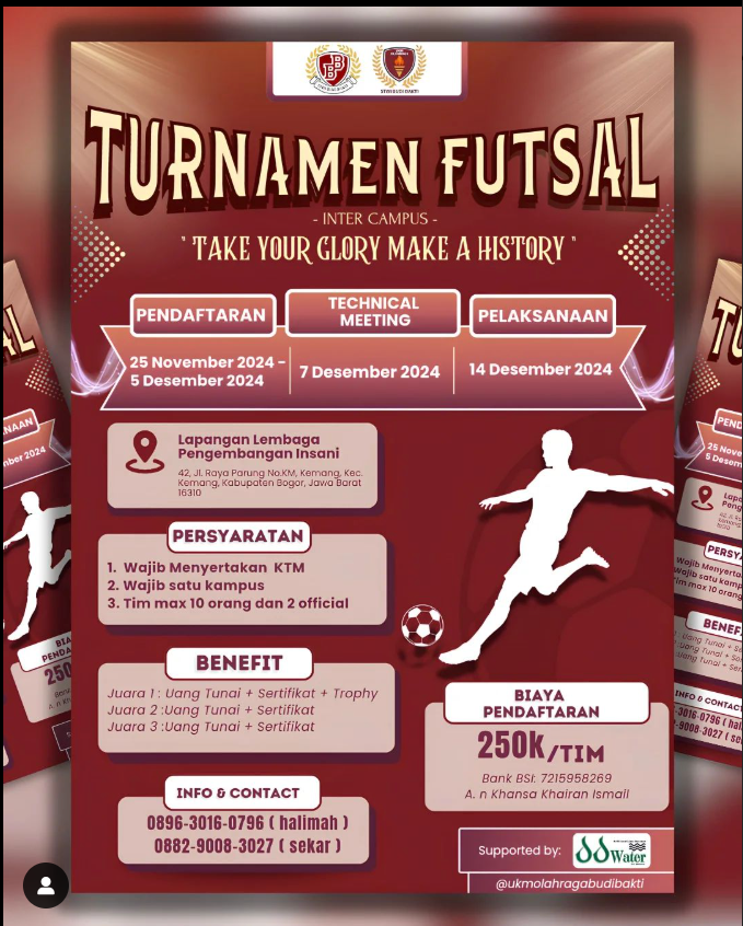 Kompetisi Futsal Antar Kampus 2024