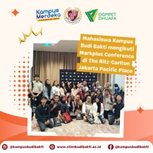 Mahasiswa Kampus Budi Bakti Hadir di MarkPlus Conference 2024