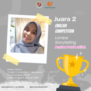 Budibakti Campus Student Wins National Storytelling Competition