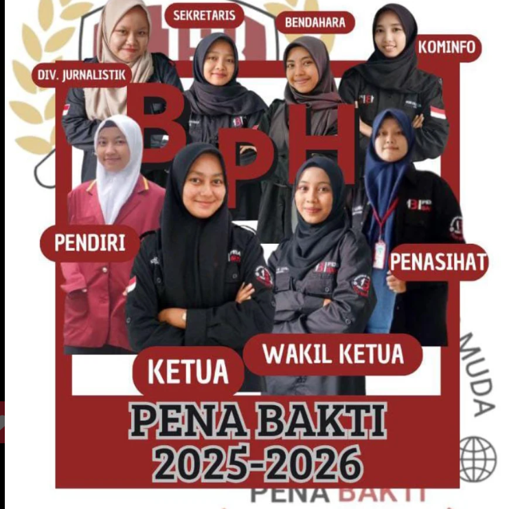 Pengurus UKM Jurnalistik Pena Bakti 2025-2026