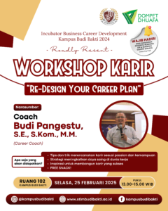 Workshop Karir Re-Design Your Career Plan