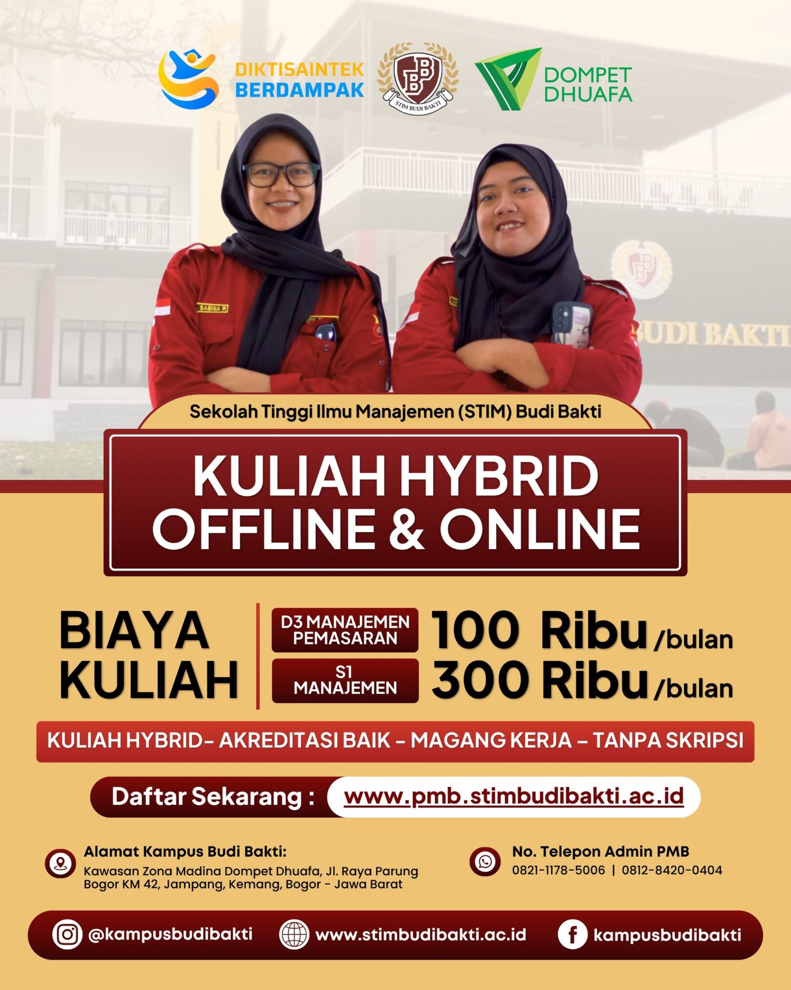 Kuliah Kelas Karyawan Hybrid Offline Online Terjangkau Berkualitas